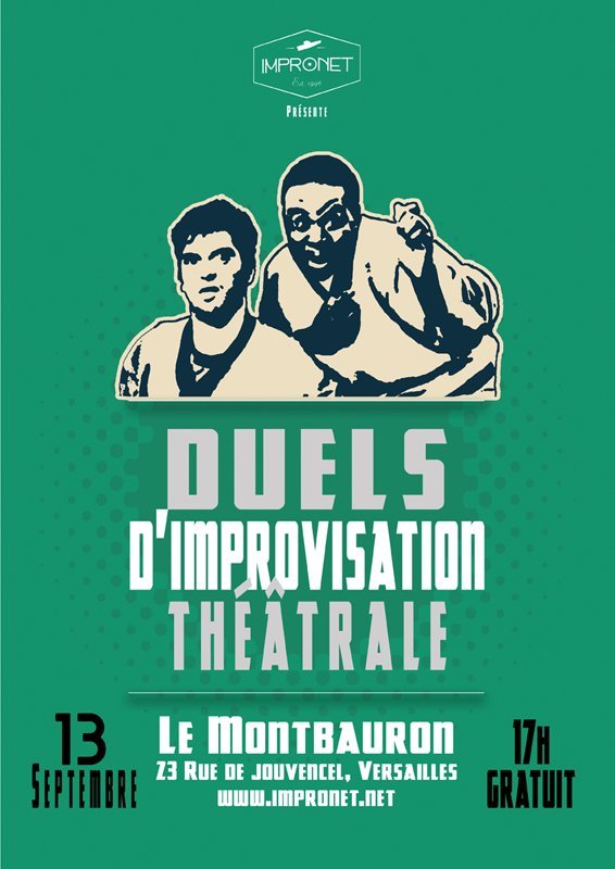 Duels d’improvisation au Montbauron le 12 Septembre