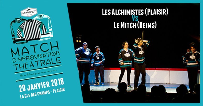 20 Janvier 2018 : Alchimistes Vs Le Mitch (Reims)